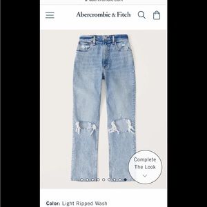 Curve Love 90’s Ultra High Rise Straight Jeans